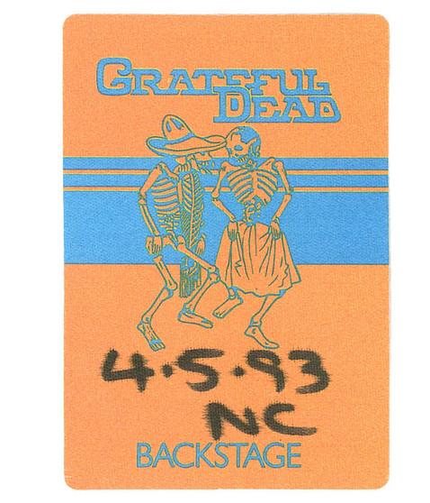 liquid blue Grateful Dead 1993 04-05 Backstage Pass