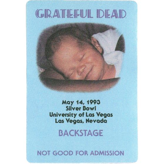 Liquid Blue Grateful Dead 1993 05-14 Backstage Pass