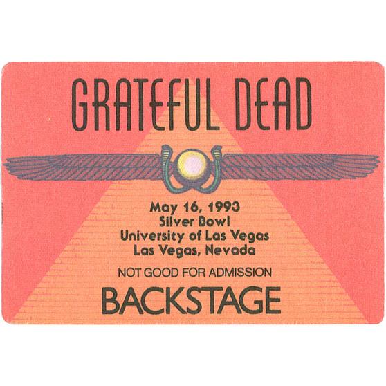 Liquid Blue Grateful Dead 1993 05-16 Backstage Pass