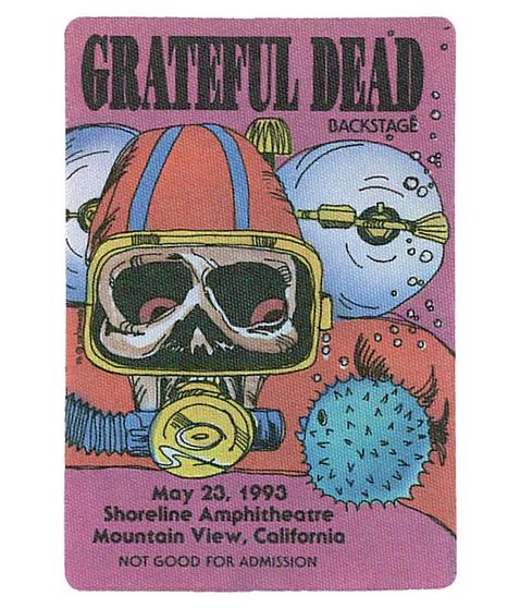 liquid blue Grateful Dead 1993 05-23 Backstage Pass