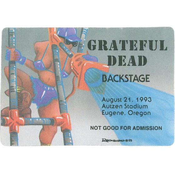 Liquid Blue Grateful Dead 1993 08-21 Backstage Pass