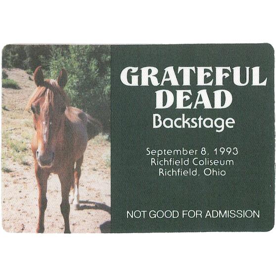 Liquid Blue Grateful Dead 1993 09-08 Backstage Pass