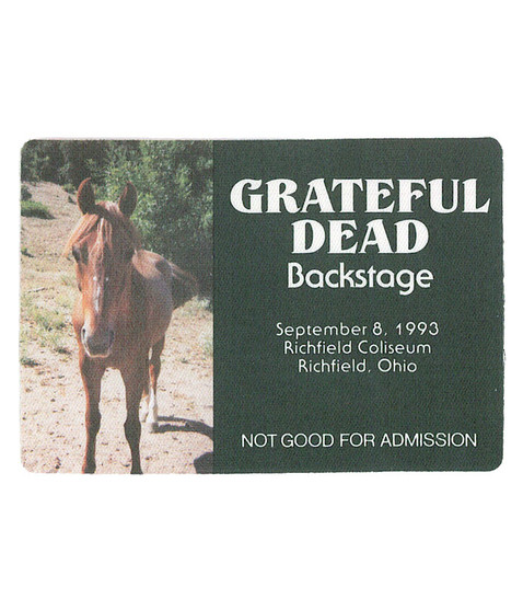 liquid blue Grateful Dead 1993 09-08 Backstage Pass