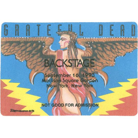 Liquid Blue Grateful Dead 1993 09-16 Backstage Pass