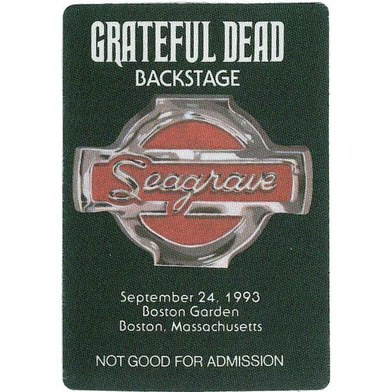 Liquid Blue Grateful Dead 1993 09-24 Backstage Pass
