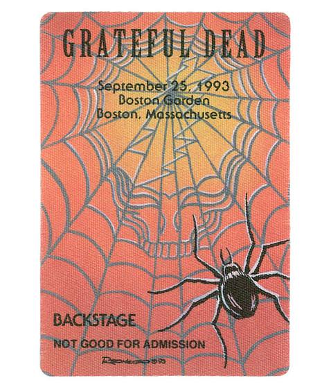 liquid blue Grateful Dead 1993 09-25 Backstage Pass