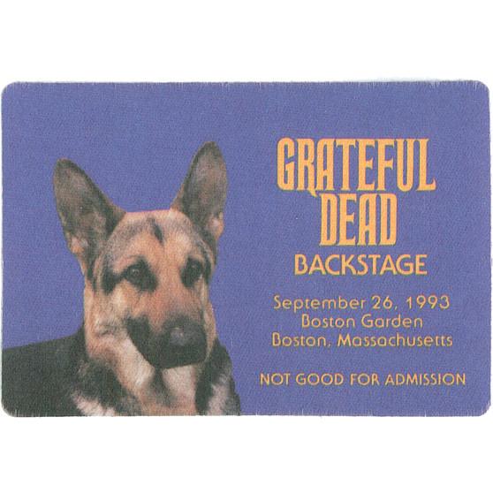 Liquid Blue Grateful Dead 1993 09-26 Backstage Pass