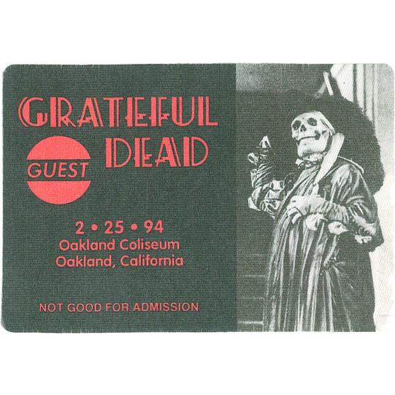 Liquid Blue Grateful Dead 1994 02-25 Backstage Pass