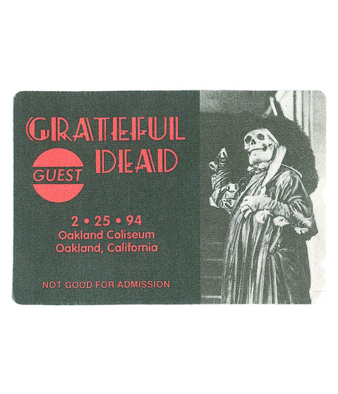 liquid blue Grateful Dead 1994 02-25 Backstage Pass