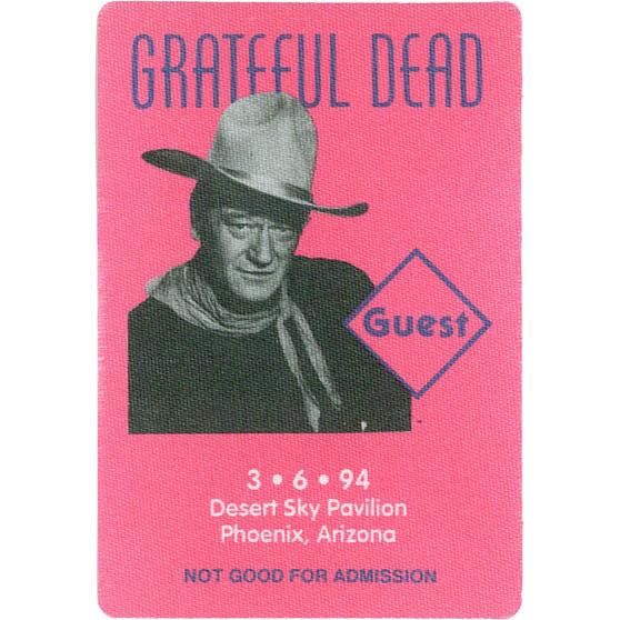 Liquid Blue Grateful Dead 1994 03-06 Backstage Pass