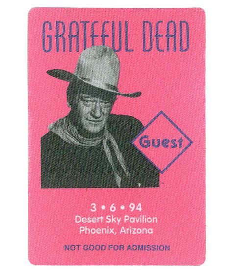 liquid blue Grateful Dead 1994 03-06 Backstage Pass