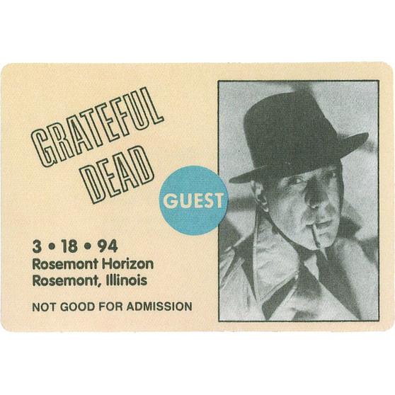 Liquid Blue Grateful Dead 1994 03-18 Backstage Pass