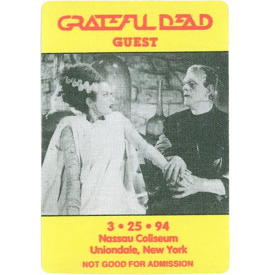 Liquid Blue Grateful Dead 1994 03-25 Backstage Pass