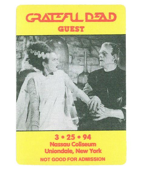 liquid blue Grateful Dead 1994 03-25 Backstage Pass