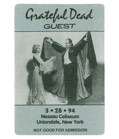 liquid blue Grateful Dead 1994 03-28 Backstage Pass