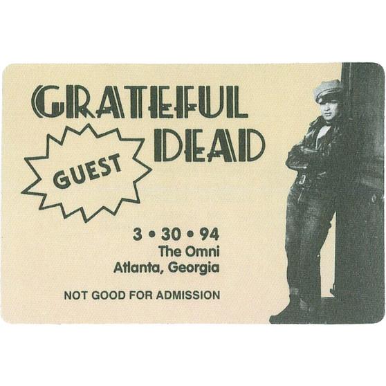 Liquid Blue Grateful Dead 1994 03-30 Backstage Pass