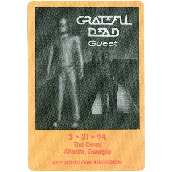 Liquid Blue Grateful Dead 1994 03-31 Backstage Pass