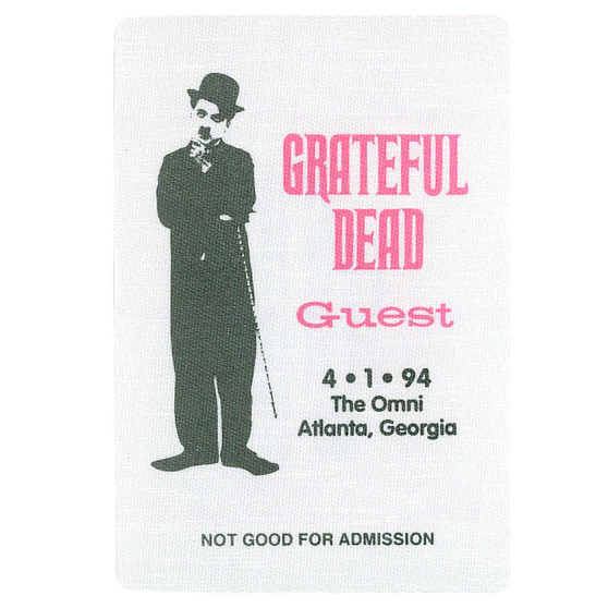 Liquid Blue Grateful Dead 1994 04-01 Backstage Pass