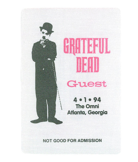 liquid blue Grateful Dead 1994 04-01 Backstage Pass