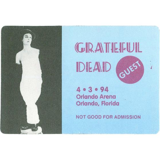 Liquid Blue Grateful Dead 1994 04-03 Backstage Pass