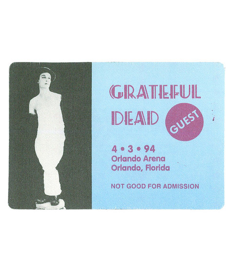 liquid blue Grateful Dead 1994 04-03 Backstage Pass