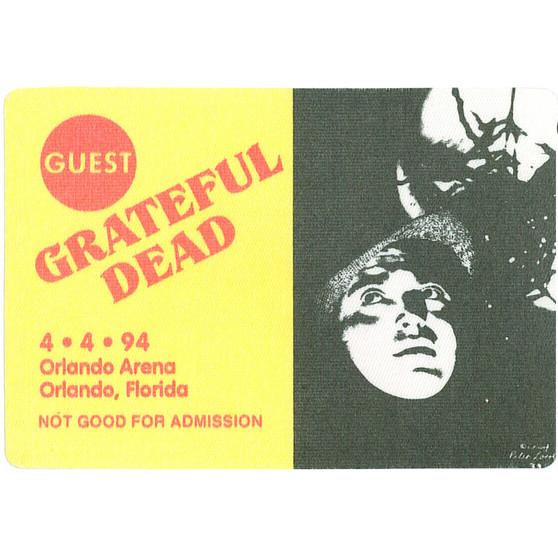 Liquid Blue Grateful Dead 1994 04-04 Backstage Pass