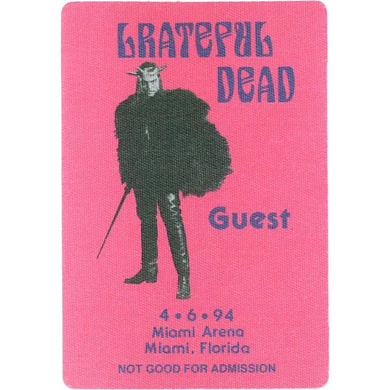 Liquid Blue Grateful Dead 1994 04-06 Backstage Pass