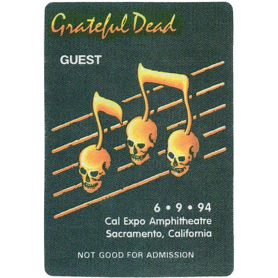 Liquid Blue Grateful Dead 1994 06-09 Backstage Pass