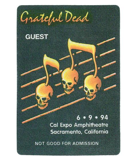 liquid blue Grateful Dead 1994 06-09 Backstage Pass