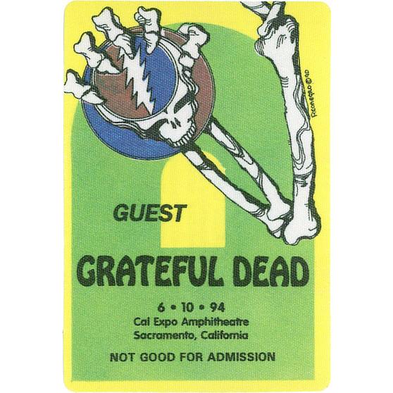 Liquid Blue Grateful Dead 1994 06-10 Backstage Pass