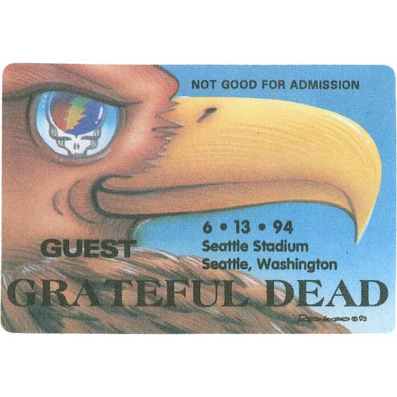 Liquid Blue Grateful Dead 1994 06-13 Backstage Pass