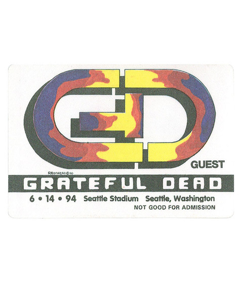 liquid blue Grateful Dead 1994 06-14 Backstage Pass