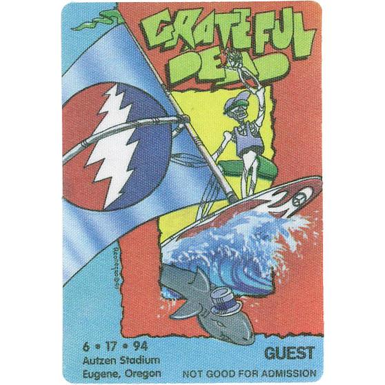 Liquid Blue Grateful Dead 1994 06-17 Backstage Pass