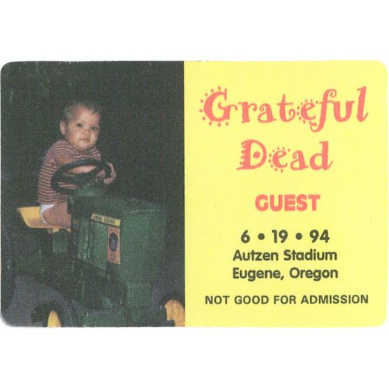 Liquid Blue Grateful Dead 1994 06-19 Backstage Pass