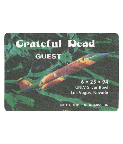 liquid blue Grateful Dead 1994 06-25 Backstage Pass