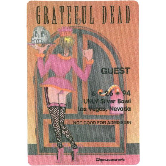 Liquid Blue Grateful Dead 1994 06-26 Backstage Pass
