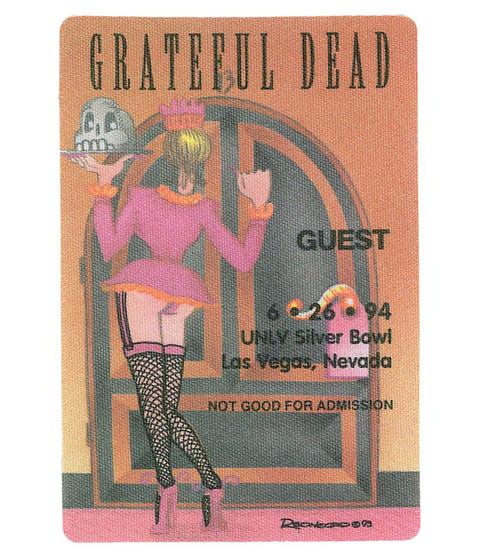 liquid blue Grateful Dead 1994 06-26 Backstage Pass