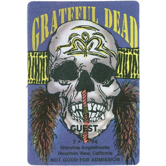 Liquid Blue Grateful Dead 1994 07-01 Backstage Pass