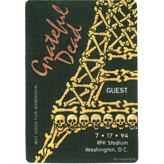 Liquid Blue Grateful Dead 1994 07-17 Backstage Pass