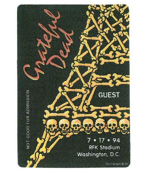 liquid blue Grateful Dead 1994 07-17 Backstage Pass
