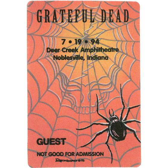 Liquid Blue Grateful Dead 1994 07-19 Backstage Pass