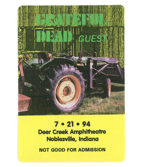 liquid blue Grateful Dead 1994 07-21 Backstage Pass
