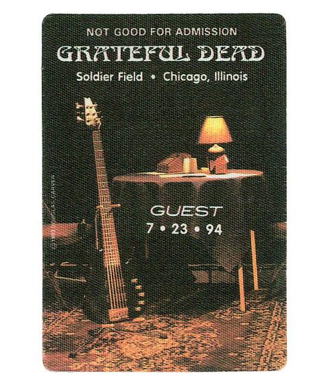 liquid blue Grateful Dead 1994 07-23 Backstage Pass