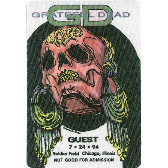 Liquid Blue Grateful Dead 1994 07-24 Backstage Pass
