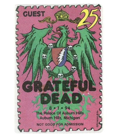 liquid blue Grateful Dead 1994 08-01 Backstage Pass