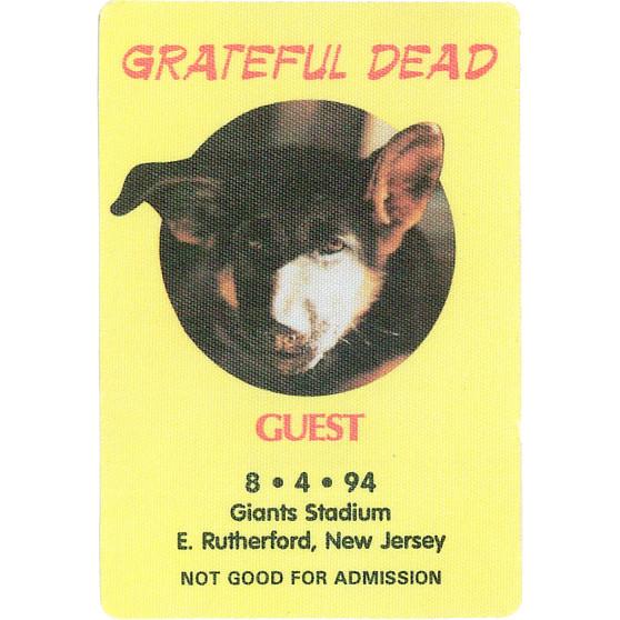Liquid Blue Grateful Dead 1994 08-04 Backstage Pass