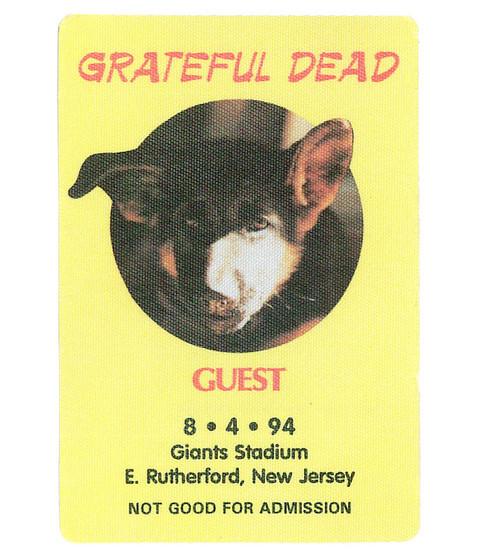 liquid blue Grateful Dead 1994 08-04 Backstage Pass