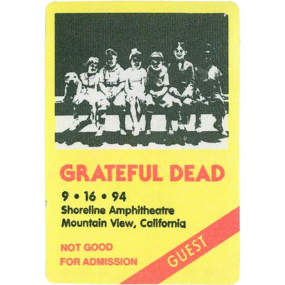 Liquid Blue Grateful Dead 1994 09-16 Backstage Pass