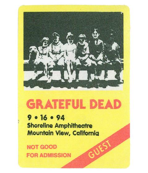 liquid blue Grateful Dead 1994 09-16 Backstage Pass
