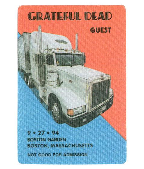 liquid blue Grateful Dead 1994 09-27 Backstage Pass
